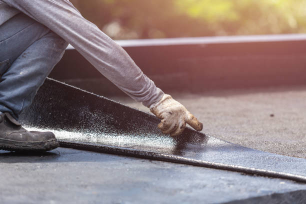 Professional Emergency Waterproofing technician working in Waxhaw, NC